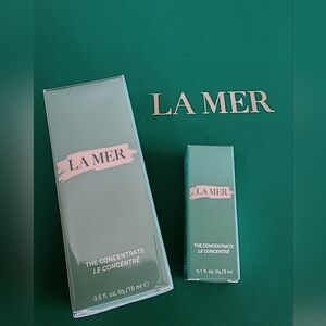 La Mer The Concentrate - NIB 15ml & 3ml